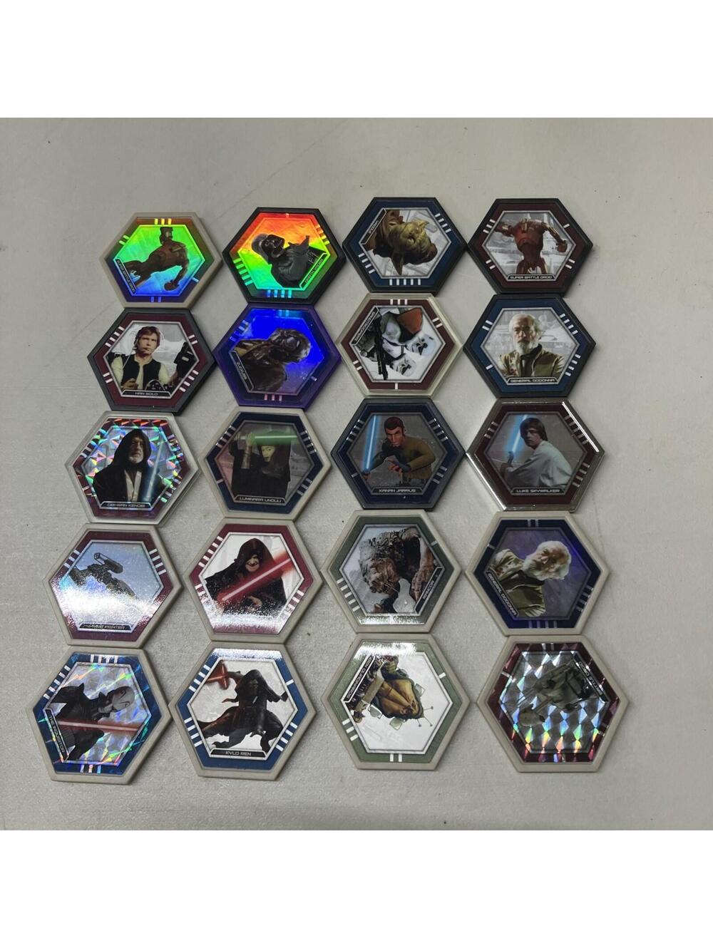 Star Wars Topps Galactic Connexions 1st Edition Disc Lot of 20